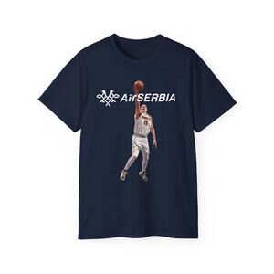 Nikola Jokic Air Serbia Shirt Design Nba Denver Nuggets T-Shirt Mvp M L